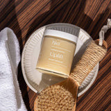 The most luxurious body scrub will leave your skin soft and smooth.