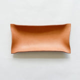 Leather tray in large size from Made Solid.