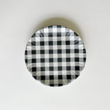 Gingham Melamine Plates