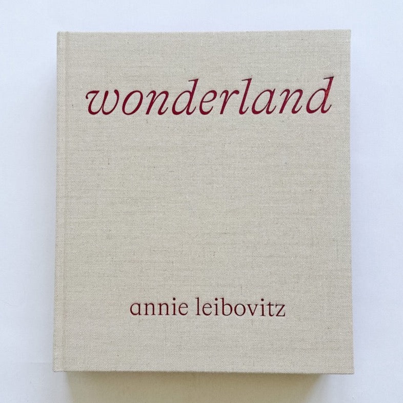Cover of Wonderland by Annie Leibovitz.