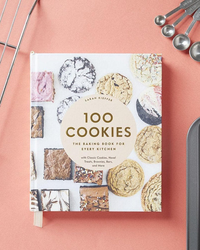 100 Cookies is a go-to baking resource featuring 100 recipes for cookies and bars.
