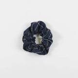 Navy Anchal scrunchie.  Great gift for teen girls..