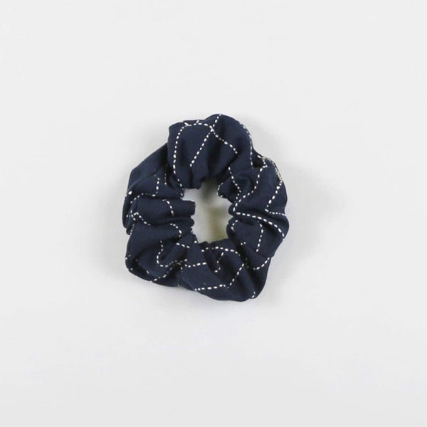 Navy Anchal scrunchie.  Great gift for teen girls..