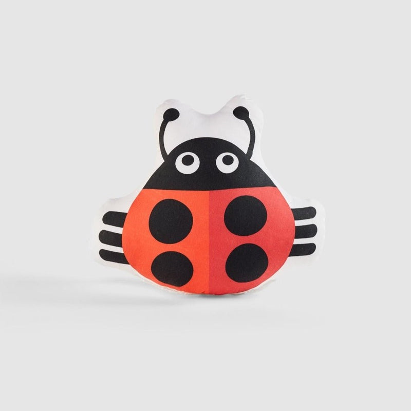 Ladybug cushion.