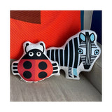 A zebra and a ladybug cushion makes great toddler gift for that big sibling.