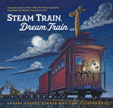 Bestselling Steam Train Dream Train from authors Sherry Rinker and Tom Lichtenheld.