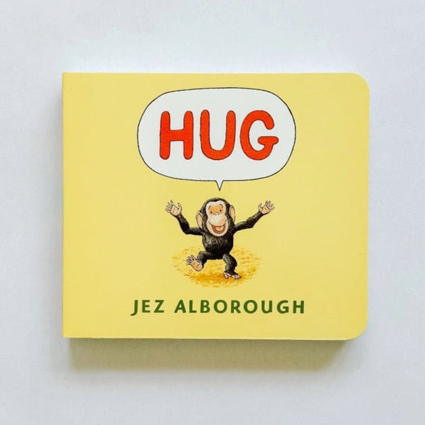 Cover of Hug book by Jez Alborough.