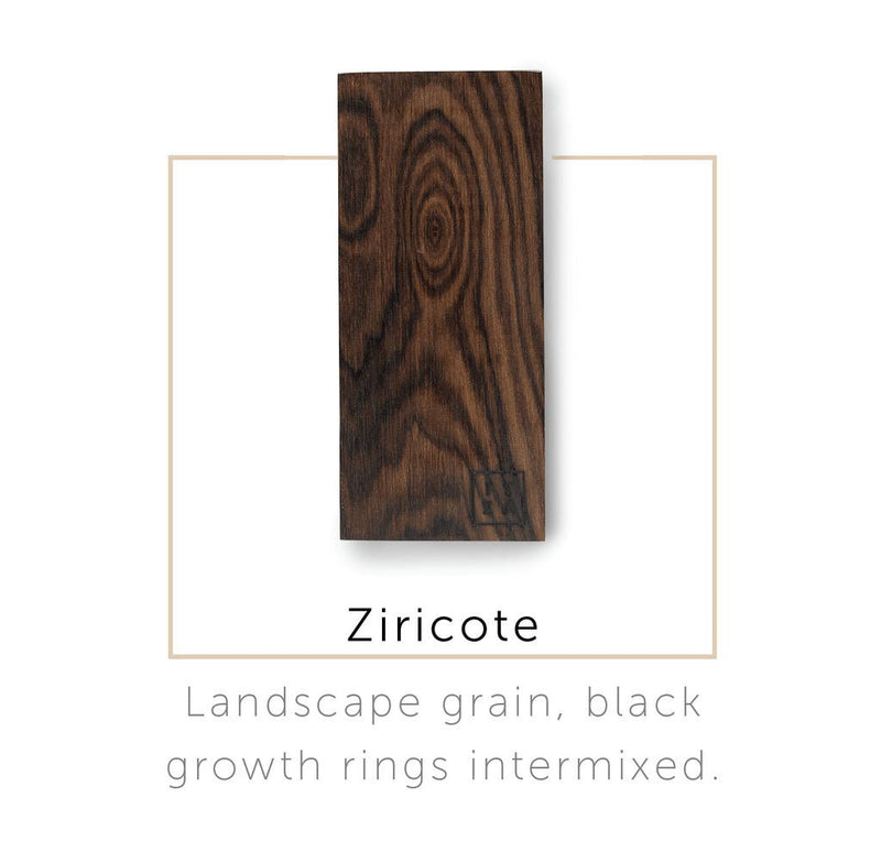 Ziricote wood decription.