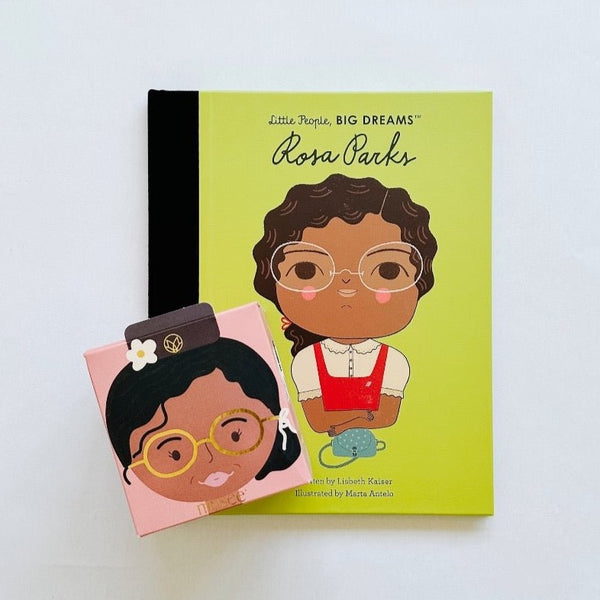 Rosa Parks book and bath balm. The cutest combo for our young activists!