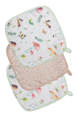 Give a sweet baby gifts from Loulou Lollipop with these cute woodland gnome washcloths.