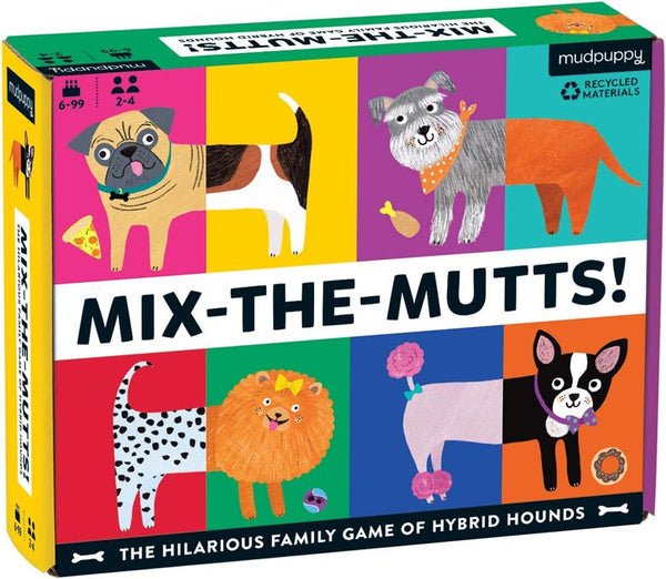 Mudpuppy Mix the Mutts game can be added to a newborn gift for the big sib.