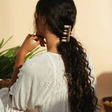 The perfect gift to hold long thick hair are the Nat and Noor coco hair claws.
