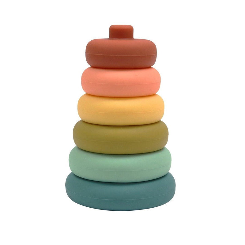 Silicone Stacker, a fun toy for babies.