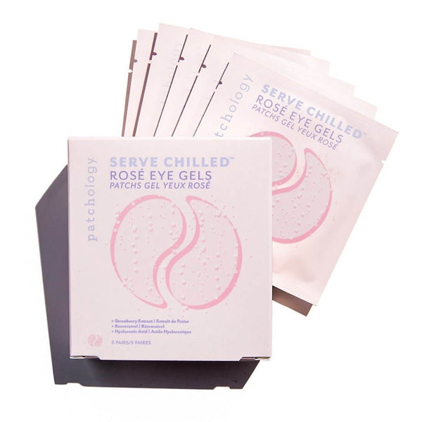 Serve Chilled™ Rosé Eye Gels from Patchology.