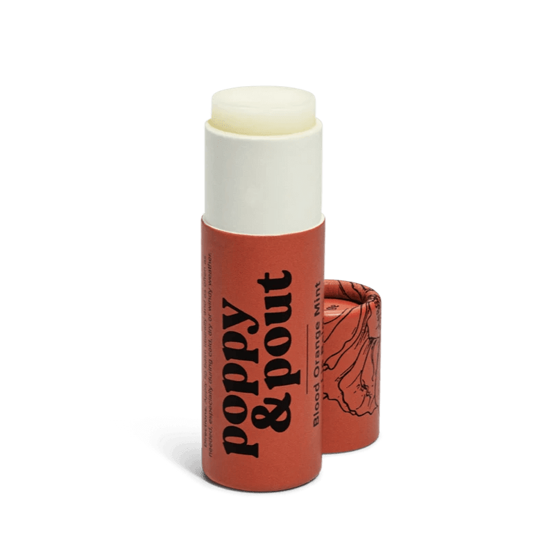 Blood Orange Mint lip balm is a great addition to any gift.