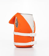Orange life vest from Puffin.