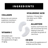 List of ingredients for Pure Sol. eye gels.