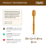 A small, but meaningful gift, this honey spoon paired with a jar of honey make the sweetest gift for teachers.