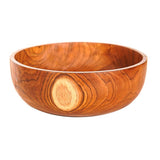 This teak wood salad bowl is a unique and beautiful gift from East Third Collective.