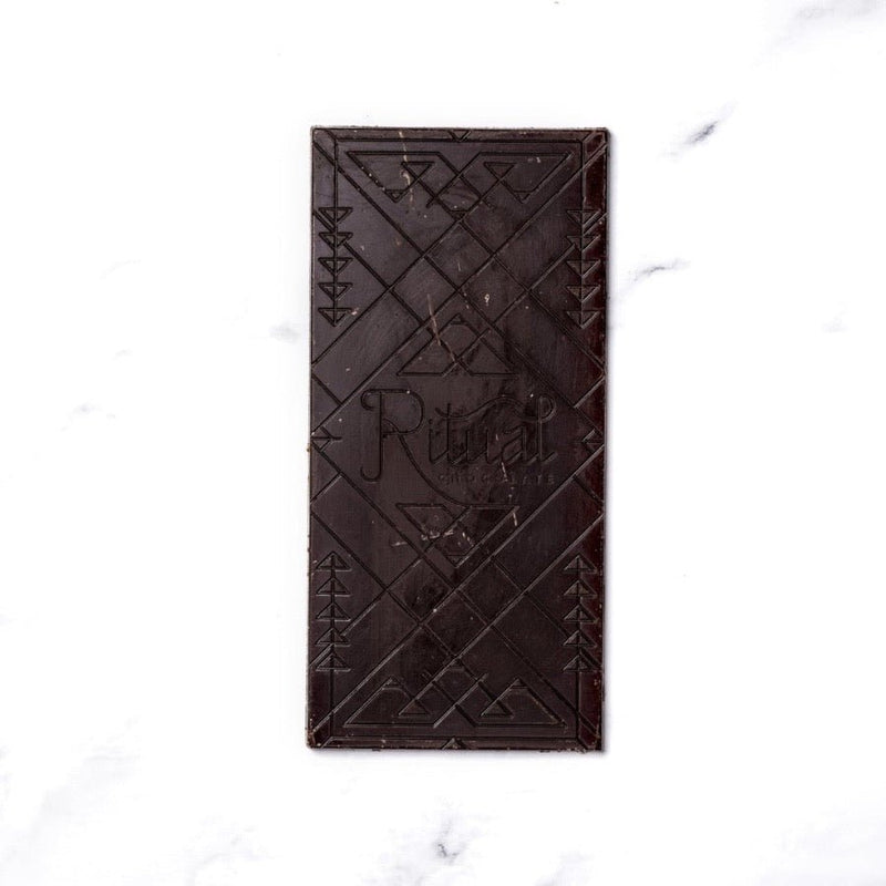 A beautiful bar of high quality chocolate from ritual chocolate.