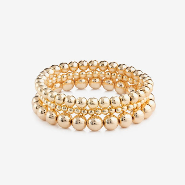 We are in love with this gold bracelet set and plan to gift it to all our best girls!