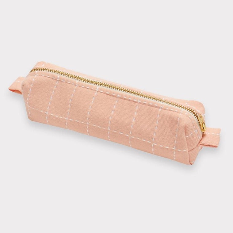 A compact pink pouch from Anchal. Perfect addition to a gift.