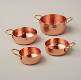 Camden measuring cups from be home.  Copper and Gold cups are a gorgeous gift for any cook or baker.