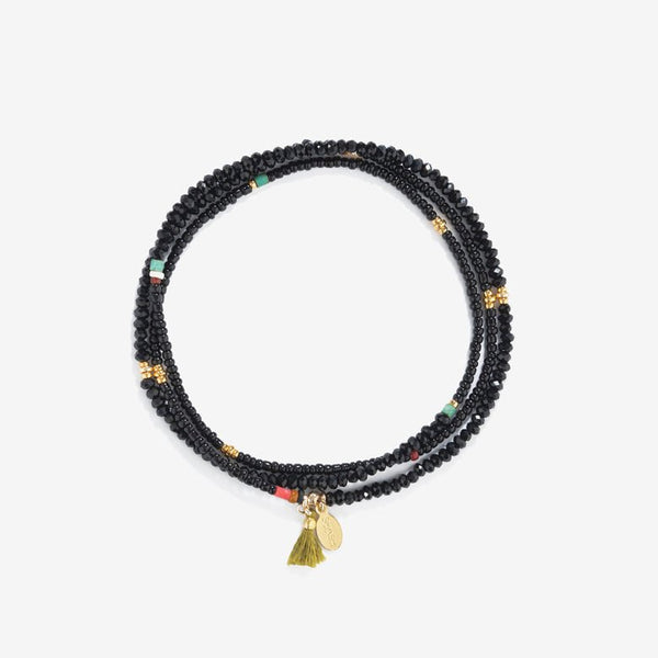 Gorgeous shashi eliza bracelet in black.  Perfect for any gifting occasion.